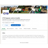 CTD Espaces verts possède sa propre page Linkedin !